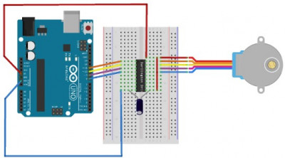 Connecting Arduino to ULN2803 chip