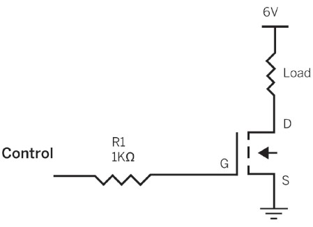 MOSFET switching circuit