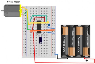 Starting the engine clockwise