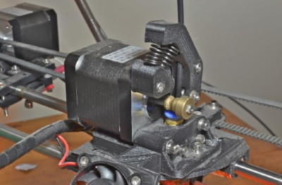 Stepper motor in a 3D printer